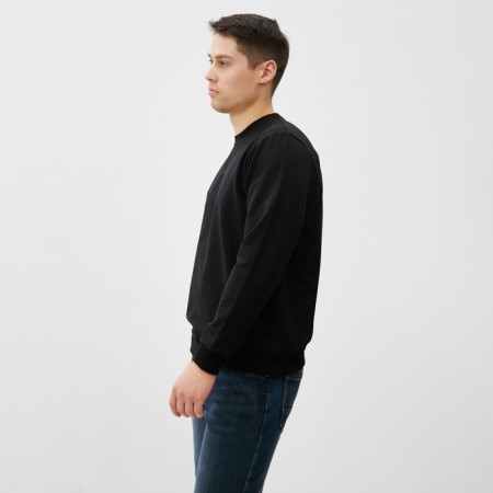 Male sweatshirt, black color, size 52-8