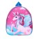 Baby backpack for a girl "Unicorn", 23x20.5 cm, + notebook