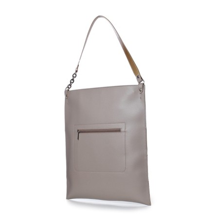 Female bag, beige color-3