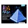 3D puzzle "Pyramid", crystalline, 18 details, Mix color