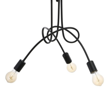 Lamp "Knot" Black 3x40W E27 54x54x40 cm BayerLux-4