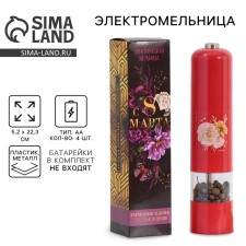 Electric mill for spices 
