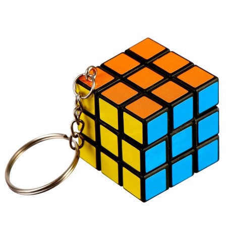 Puzzle "cube" on a key
