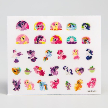 Manicure set. Nail stickers, My Little Pony-3