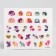 Manicure set. Nail stickers, My Little Pony