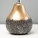 Liana table lamp E14 40W black and gold 15x15x28 cm