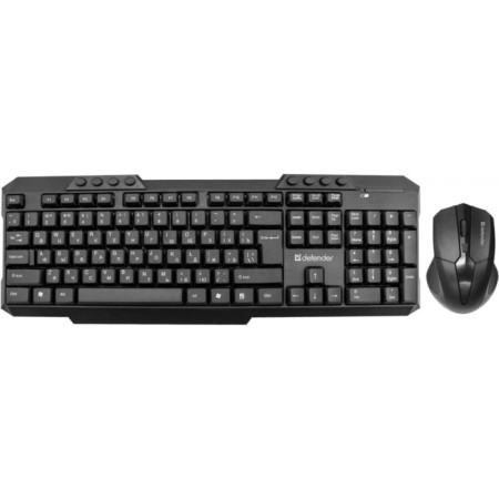 The Keyboard set and the Defender Jakarta C-805 mouse, a dignity, membranes, 1600DPI, USB, black