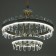 List "Alice" LED 160W 3 modes gold 73.5x73.5x62 cm Bayerlux