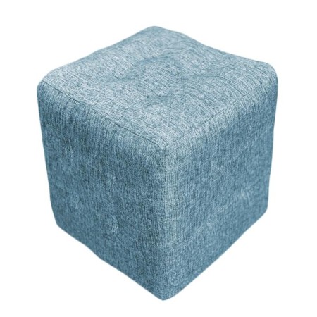 Пуф ткань рогожка Denim-1