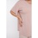 Female jumper luxury plus, size 64, pink color