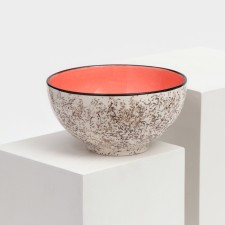 Persia salad bowl, ceramics, pink, 15 cm, 700 ml, 1 variety, Iran