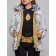 Ski jacket female, size 42, turquoise color