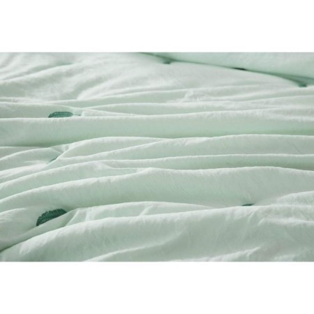 A set with a covering “Erica”, size 160x220 cm, 50x70 cm, menthol color-9