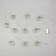 Garland “thread” 3 m with nozzles “Crystal bulbs”, IP20, transparent thread, 80 LED, white glow, 8 modes, 220 V