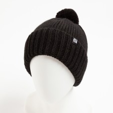 Female hat, black color, size 56-58