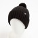 Female hat, black color, size 56-58
