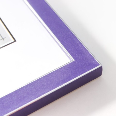 Photo frame Plastic "Watercolor" 21x30 cm, purple-3