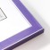 Photo frame Plastic "Watercolor" 21x30 cm, purple