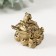 NECSK Polystone "Cash toad with a coin and a rod of Zhui" for bronze 5x6x4.5 cm
