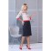 Women's dress, size 46, white color