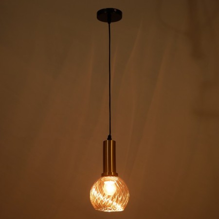 Lamp Bayerlux 1662/1 E27 40W bronze 14x14x28-128 cm-2