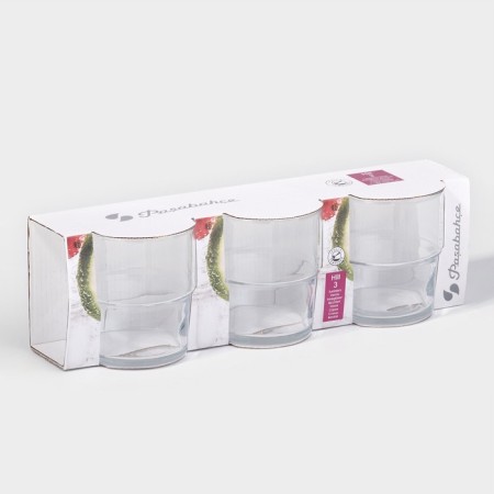 Set of glass glasses Hill, 300 ml, 3 pcs-3