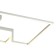 Ceiling Lamp Mantra Boutique, LED, 2450LM, 3000K, 599x599x159 mm, white color