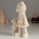 Polystone souvenir "Bear with a baby in pink sweaters" 9x7x16 cm