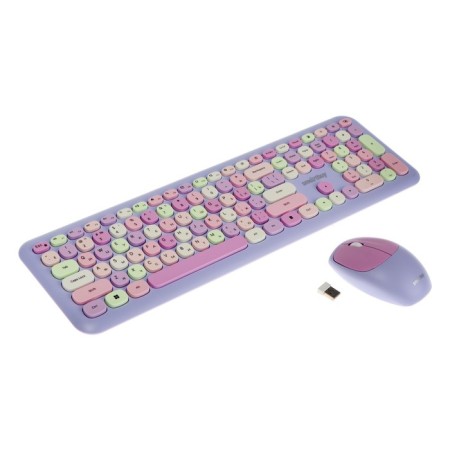 The keyboard set and the mouse Smartbuy SBC-666395AG-V, WORD, MEMBEMMEN, 1000 DPI, USB, purple