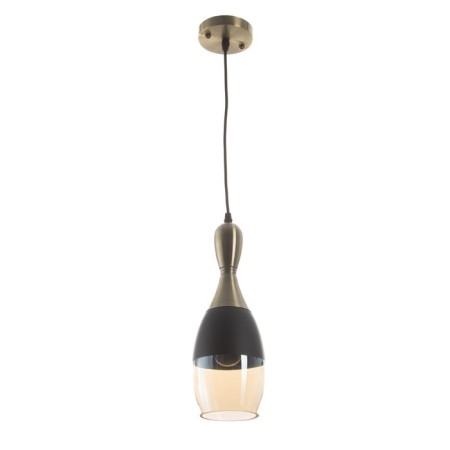 Lamp "Lord" 1x40W E27 bronze/black 12x12x34 (134) cm