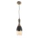 Lamp "Lord" 1x40W E27 bronze/black 12x12x34 (134) cm