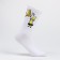 Socks "banana without peel", white color, size 36-40