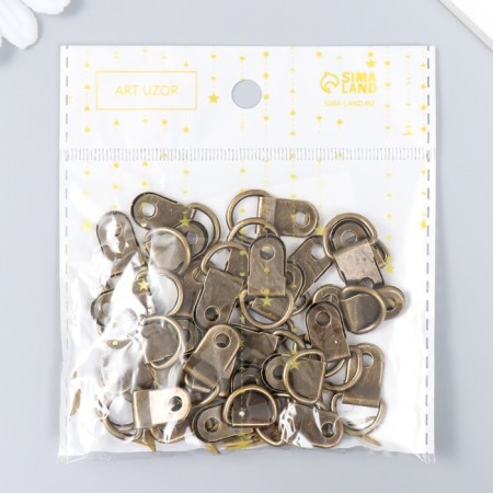 Suspension metal for photo frames/paintings 2.5x1.5 cm-4