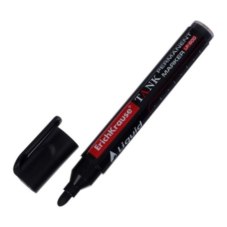 Marker Permanent Erichkrause Tank LP-600, liquid, black-2