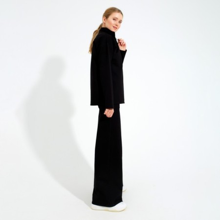 Costume (jumper, trousers) minku: casual collection color black, size 44-1