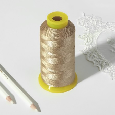 Shoe threads, 500D/3, 600 m, beige color-2