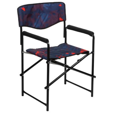 Folding chair KS3/KC, 50 x 56 x 86 cm, red collage-4