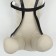 Dog raincoat, size XS (DS 18, OG 25-30, Osh 25 cm), black