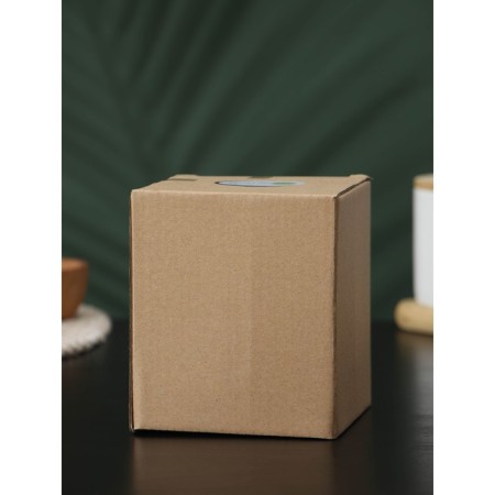 Glass Bank for bulk products with bamboo cover Bellatenero "Eco. Bend ", 700 ml, 10.5 × 11.5 cm-4