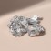 Pital for decor, silver color