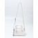 Women's bag, 20*9*12, lightning departure, belt lengths, white
