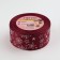 Satsis tape "Snowflakes", 40 mm, 23 ± 1 m, red/white # 33