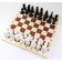 Game “Chess”, wooden box, field: 29 × 29 cm