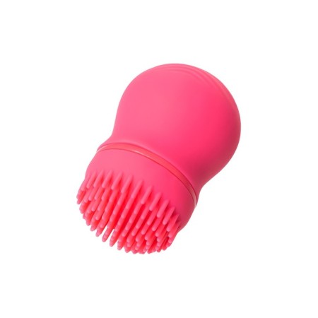 PPP Curu-Curu Brush Roter, ABS-plastic clitoris stimulator, 5.5 cm, pink color-6