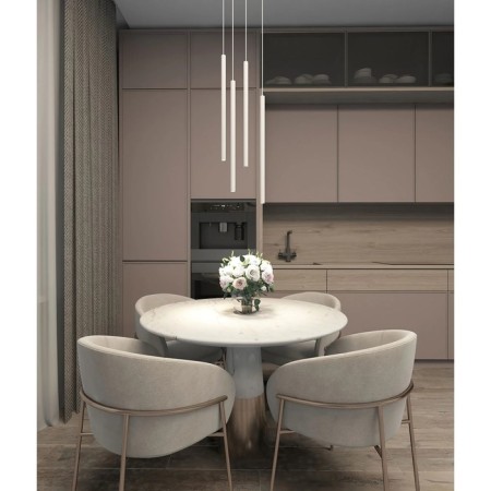 DK4304-WH suspended lamp with built-in LED Glingor, IP20, 5W, 4000K, White, aluminum-3