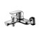 Bath mixer D&K Venice Gondola DA1023201, one -leaf, chrome