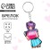 Key keychain wooden anime "skirt"