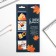 Magnetic bookmarks for books in the postcard "Power of Knowledge", 4 pcs