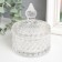 Casket Glass "Rombs and Dome" Transparent 10x8x8 cm