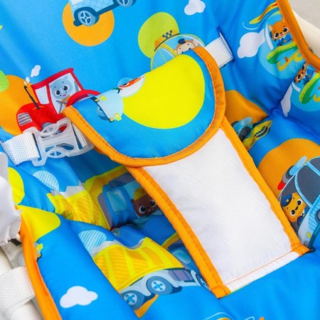 Shakelong - rocking chair for newborns "transport", game arc, toys mix-4